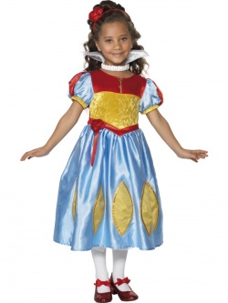 Dětský kostým Sněhurka - dlouhá sukně