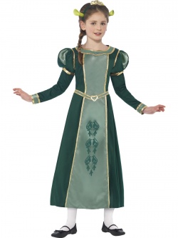 Kostým pro dívky - Princezna Fiona