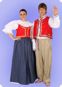 Kostým Lidový dámský kroj